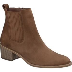 Paul Green Sante Zip Bootie Brown Suede Women's Size 5 (US 7.5) New Without Box